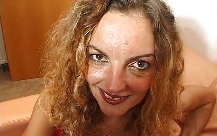 POV Orgasms: Amazing blonde MILF whore sucks soft cock