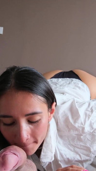 Piękno I Delikatny Poranny Sex Oralny - Najlepszy Początek Dnia