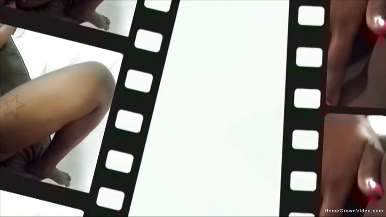 Homegrown Video: Awek eboni amatur bersedia untuk apa sahaja