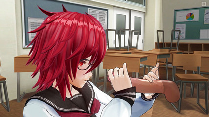 H3DC: 3D hentai dívka se zrzavými vlasy ti honí ptáka