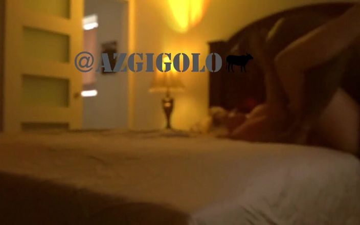 AZGIGOLO: Intimate, low light fun with a busty, blonde Hotwife home...