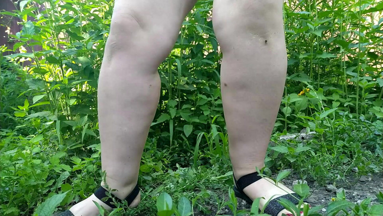 OurFetishLife: Huge flow of piss through my big panties