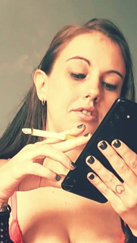 Natural Smoking POV Cigarettes - Smoke Break, Snap Inhales, Sexy Smoking.