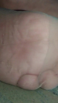 My Feet in Pantyhose
