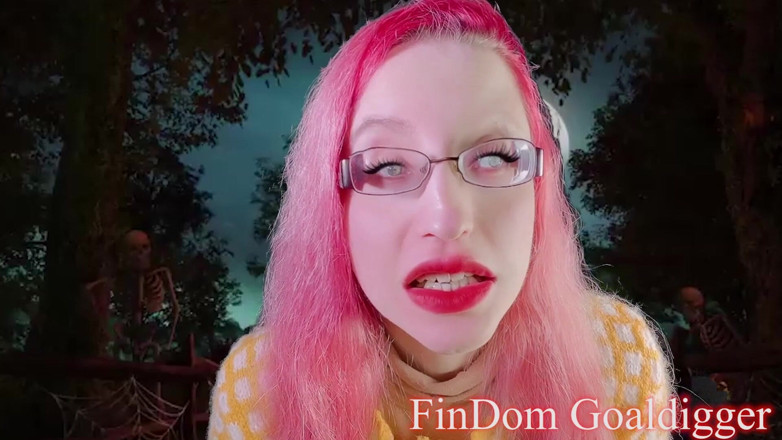 FinDom Goaldigger: Halloween nuts penis transformation