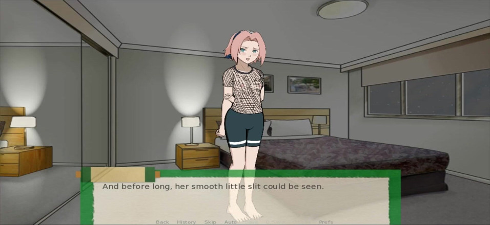 Hentai World: Jikage rostoucí Sakura Haruno 1