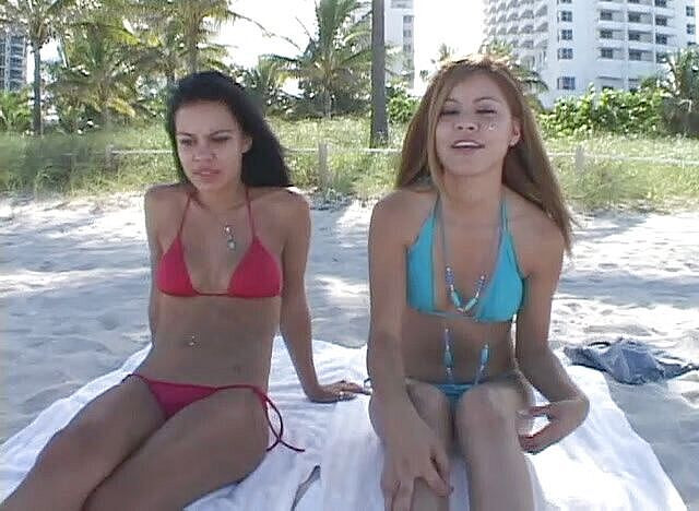 Cryptostudios: Two petite Asian teen sucks black cock and gets filmed