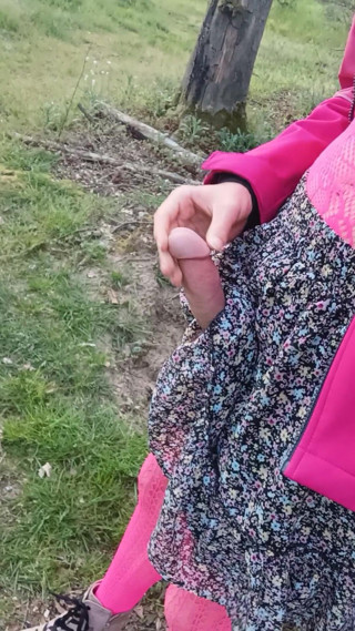 Aliciaquinn: Sexe torride dans la nature, masturbation en public, fille, Alicia