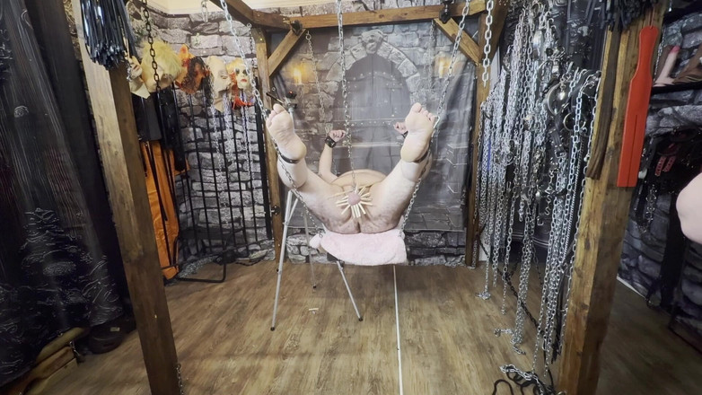 Aaexperiencesltd: Část 3: - Booboo je potrestána CBT s Dominou Satana