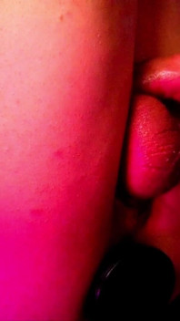 Hot Solo Anal Play Lube Tube, and Dripping Pre Cum