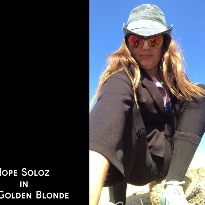 Porno angels: On golden blonde starring Hope Soloz