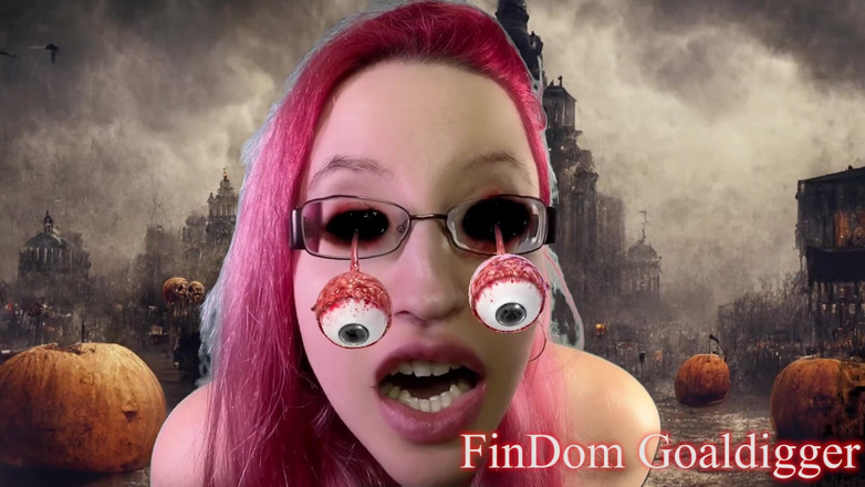 FinDom Goaldigger: Halloween income slave transformation
