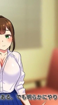 Sex with the Part-time Worker with Big Breasts and a Ponytail - the Motion Anime