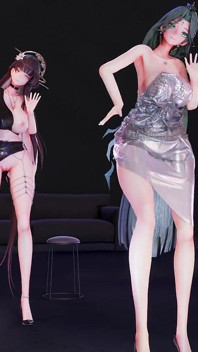 Mmd Brave Girls-Rollin', Tanec párů, Korejský tanec, Spodní prádlo, Striptýz