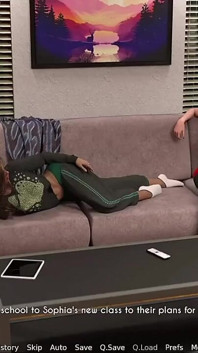 Awam - Horny Wife Sophia Watches Porn and Fantasizes Being the Slut on Screen