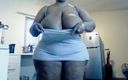 Big beautiful BBC sluts: Home Alone Squeezing Sucking Milking My Huge Boobs