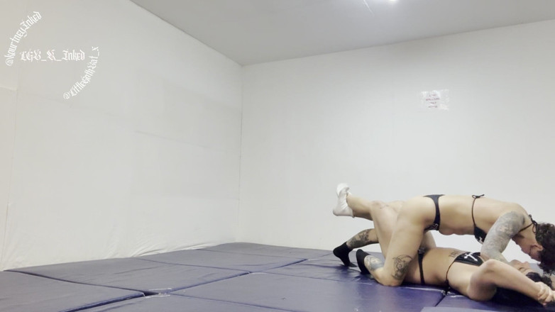 She Wrestle: Lesbische vriendin worstelen