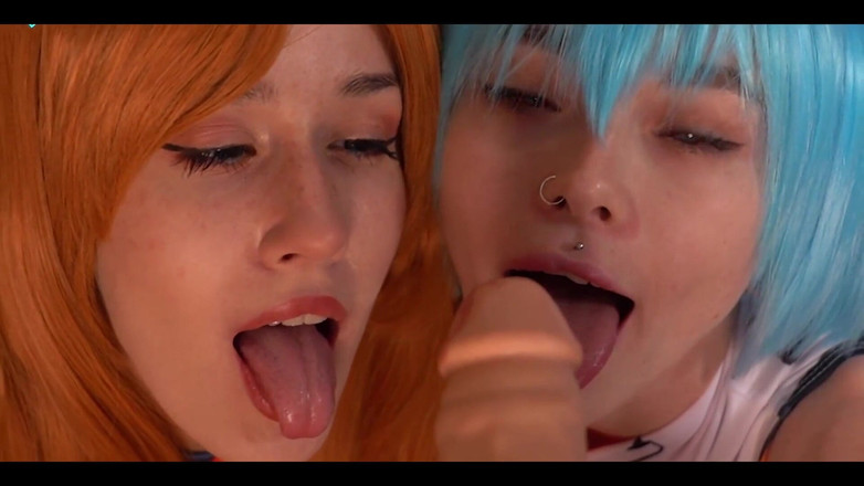 Karneli Bandi: Rei dan Asuka Love Dubur dan Pancutan muka. Karneli Bandi