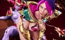 Futa Fantasy 3D: 3D futanari lol Shyvana fickt fiora in mund und muschi