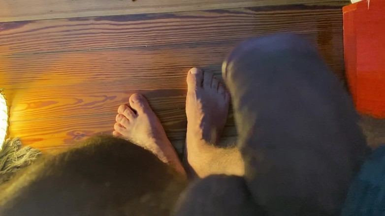 Placer_macho: Meus pés exaustos depois do dia de trabalho ...