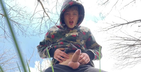 rushlightDante: My First Cum Outdoor This Year