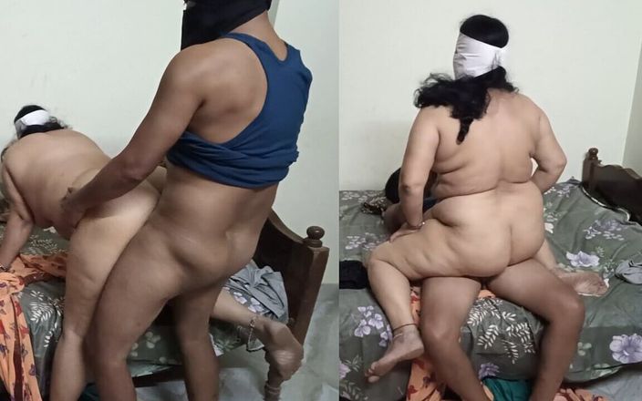 Telugu-fuckers: Cặp đôi hứng tình Hyderabad chơi kiểu chó thực tế mạnh...