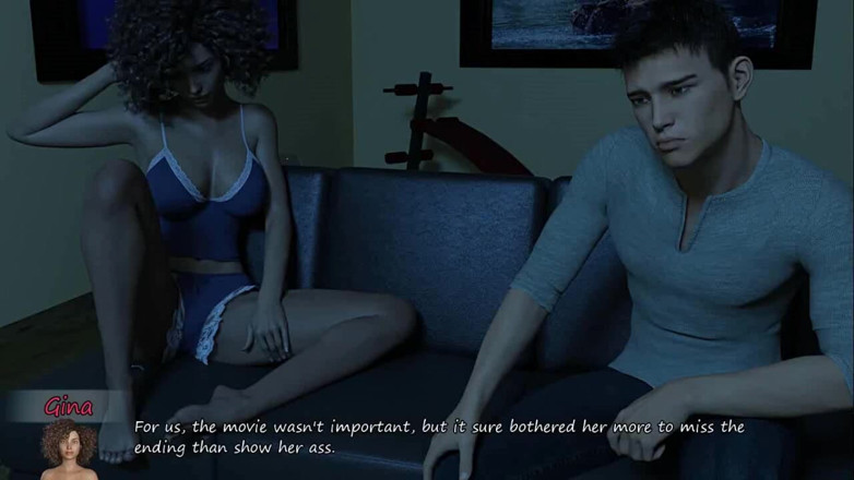 Dirty GamesXxX: Plaisirs dans une grande ville : des filles sexy regardent un...