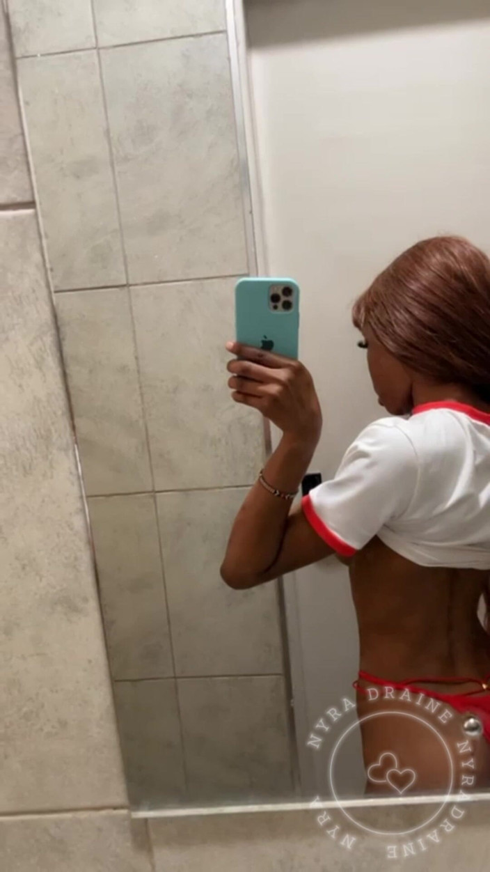 NyraDraine: Hot Tease From Gorgeous African Petite