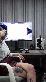 Office Slut Persuades Boss to Watch Her Wank