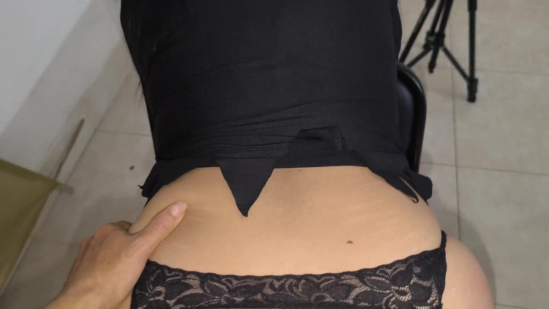 NEGRITA SEXY: Tôi đụ chị kế của tôi trong nghi lễ Halloween