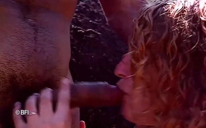 Weird & Bizarre: Bisex beach fest 2 scenes in 1
