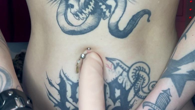 Glitterqueen1999: Fuck My Bellybutton with Your Cock