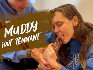 Wamgirlx: Muddy Foot Tennant - Told to Lick the Dirt Clean