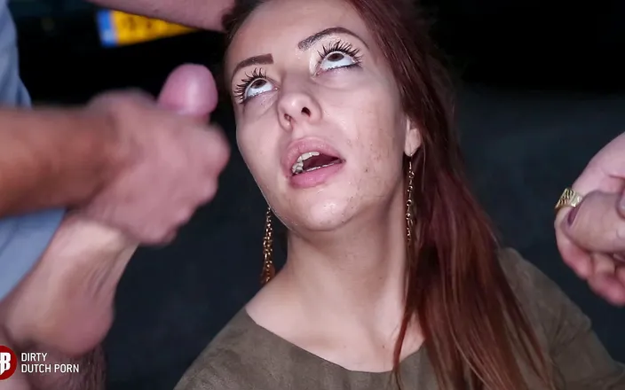Cumbizz: Typical Dutch teen cum slutting