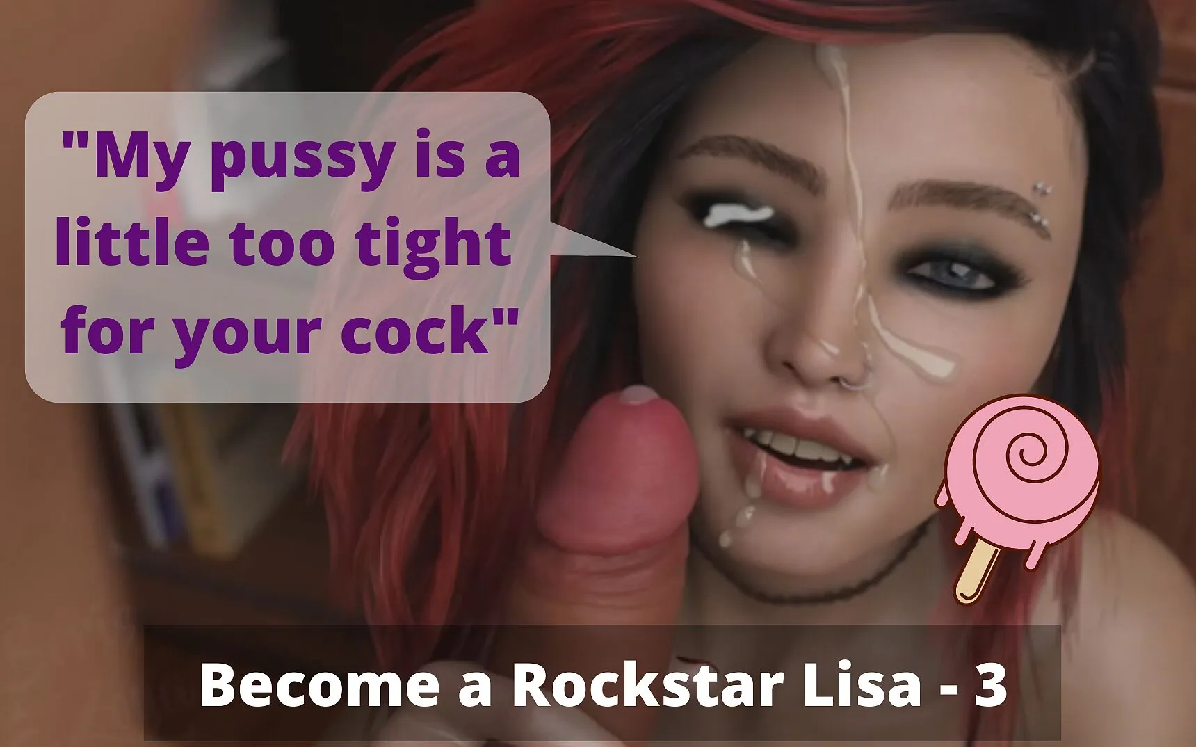 He pulled a massive cock right in front of my eyes!! [Become a Rockstar  Lisa- Part 3] by Borzoa | Faphouse