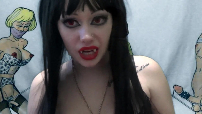 Goddess Misha Goldy: Transformation to a sissy slut and whore
