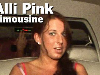Edge Interactive Publishing: Alli Pink strip pink fingering in limo