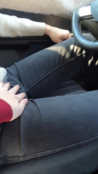 Wife Wants to Fuck in the Car and Rides My Hard Cock for a Nice and Wet Creampie