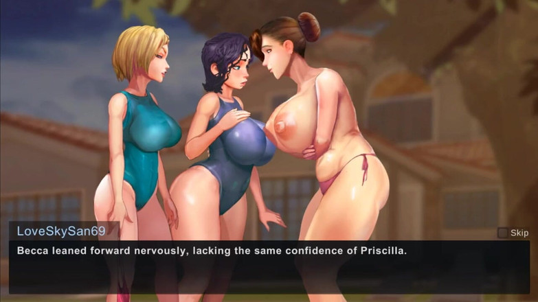 LoveSkySan69: Taffy Tales V0475 Bahagian 56 Pesta Kolam Seks Kaki Oleh Loveskysan69