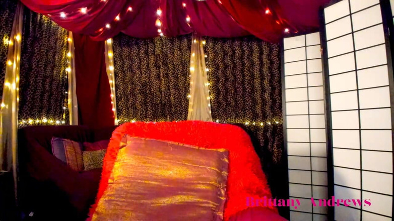 Brittany Andrews: Brittany Andrews Confident Strap-on Solo Bedroom Heat!