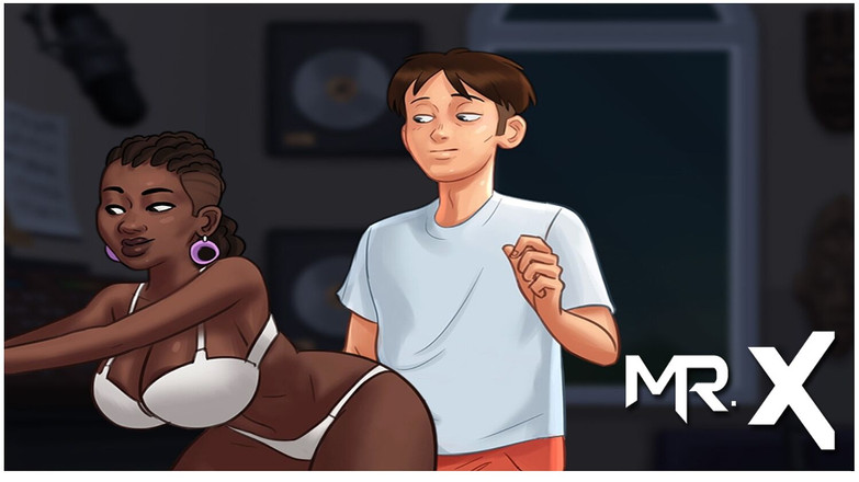 Mr Studio X: SummertimeSaga - grande culo africano scopata # 94