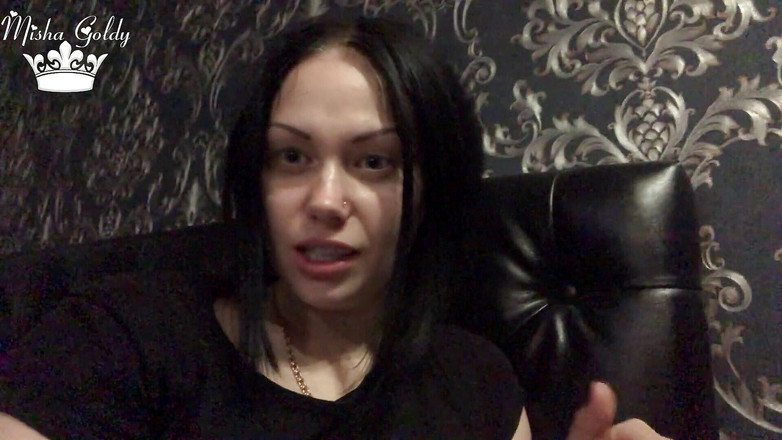 Goddess Misha Goldy: Encerrando a los pervertidos vírgenes