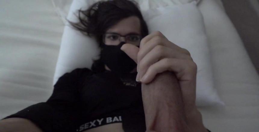 Mistress Mel: I was a little scared starring at my cock from...