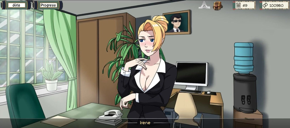 LoveSkySan69: Kunoichi tränare - Naruto Tränare [v0.22.1] Del 120 Sekreterare Irene Kåt kärlek av...