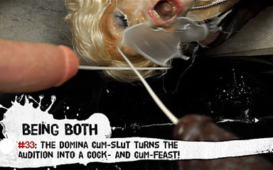 Being Both: "N ° 33 – La salope dominatrice transforme l'audition en un festin de...
