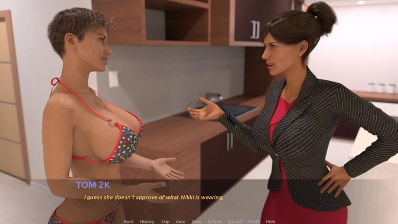 Miss Kitty 2K: Der besuch - ep 2 - sie ist ein lebendiger nasser traum