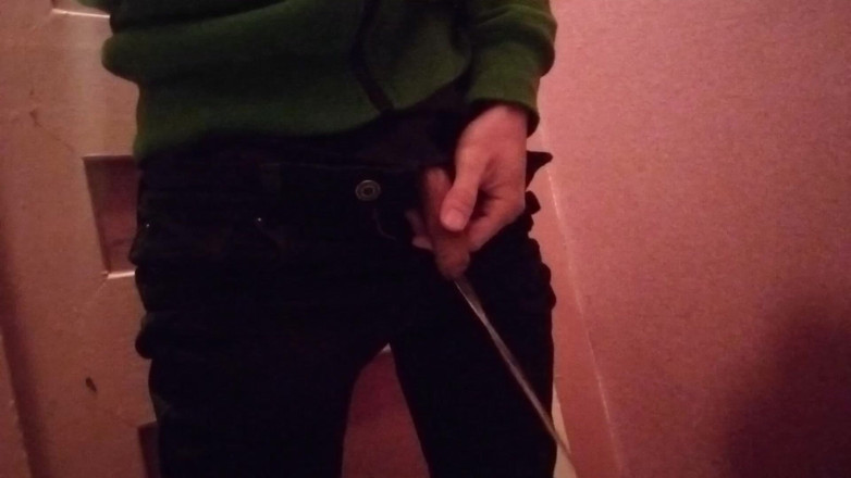 Jon Arteen: Sexy Gay Twink Loudly Pisses Pee Dressing Different Outfits and...