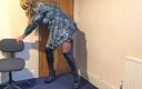 Sarah Satin: Short Dress &amp;amp; Long Boots