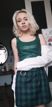 Evde güzel striptiz