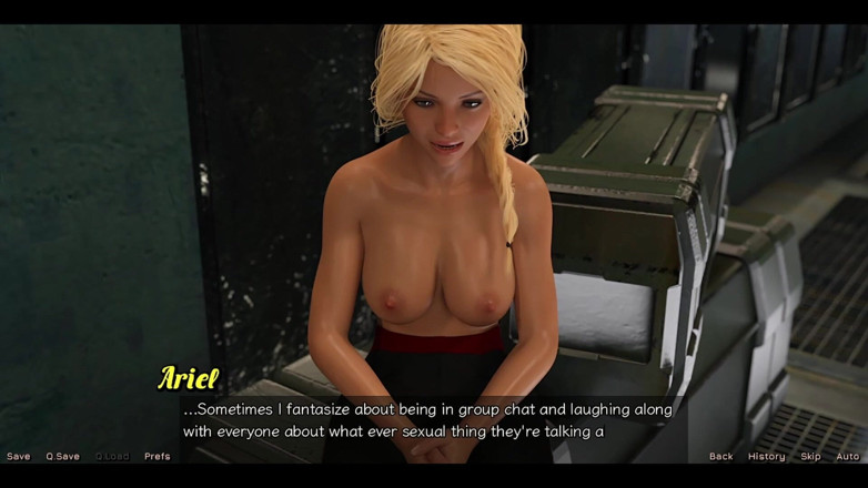 AVN Teller: Stranded in Space - Busty Blonde Virgin Wants to Have Sex...